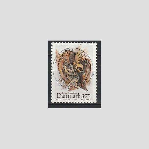 FRIMRKER DANMARK | 1992 - AFA 1034 - Biblen - 3,75 Kr. flerfarvet - Pragt Stemplet