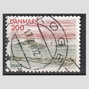 FRIM�RKER DANMARK | 1979 - AFA 688 - Nordjylland - 200 �re flerfarvet - Pragt Stemplet