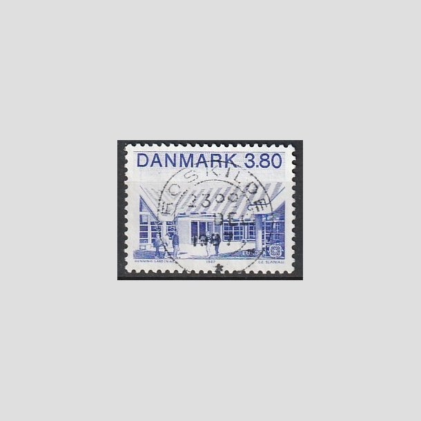 FRIMRKER DANMARK | 1987 - AFA 883 - Europamrker - 3,80 Kr. bl - Pragt Stemplet