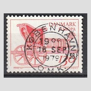 FRIM�RKER DANMARK | 1979 - AFA 682 - Europam�rker - 1,30 Kr. r�d - Pragt Stemplet