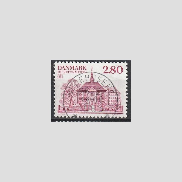 FRIMRKER DANMARK | 1985 - AFA 825 - Reformerte meninghed 300 r - 2,80 Kr. rosa - Pragt Stemplet Hedehusene