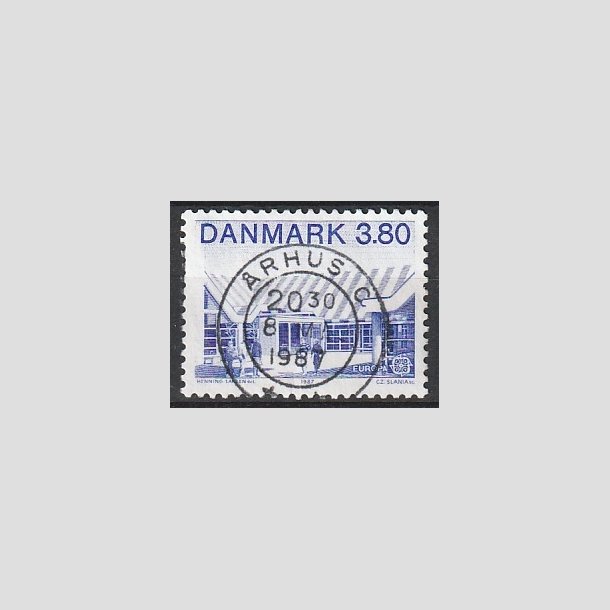 FRIMRKER DANMARK | 1987 - AFA 883 - Europamrker - 3,80 Kr. bl - Pragt Stemplet