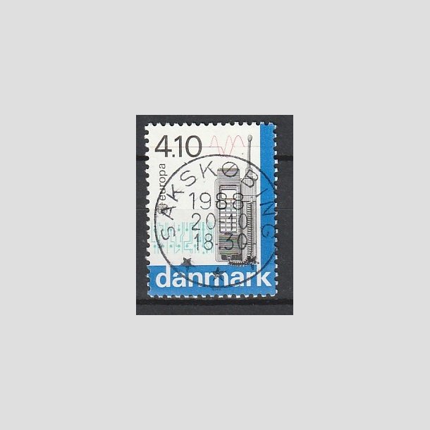 FRIMRKER DANMARK | 1988 - AFA 912 - Europamrker - 4,10 Kr. flerfarvet - Pragt Stemplet Sakskbing