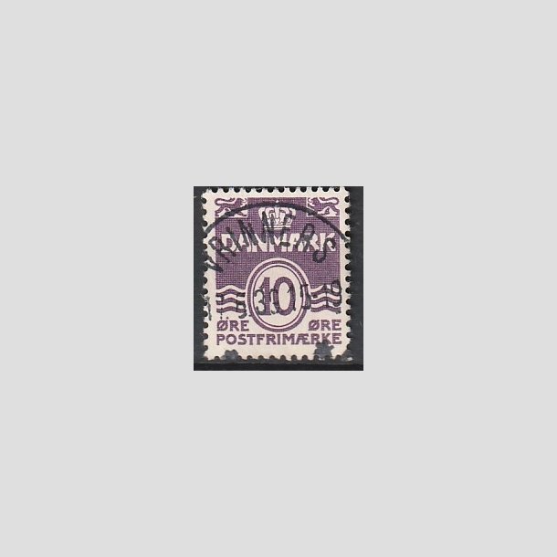 FRIMRKER DANMARK | 1938 - AFA 248 - Blgelinie 10 re violet type II - Lux Stemplet "VRINNERS"