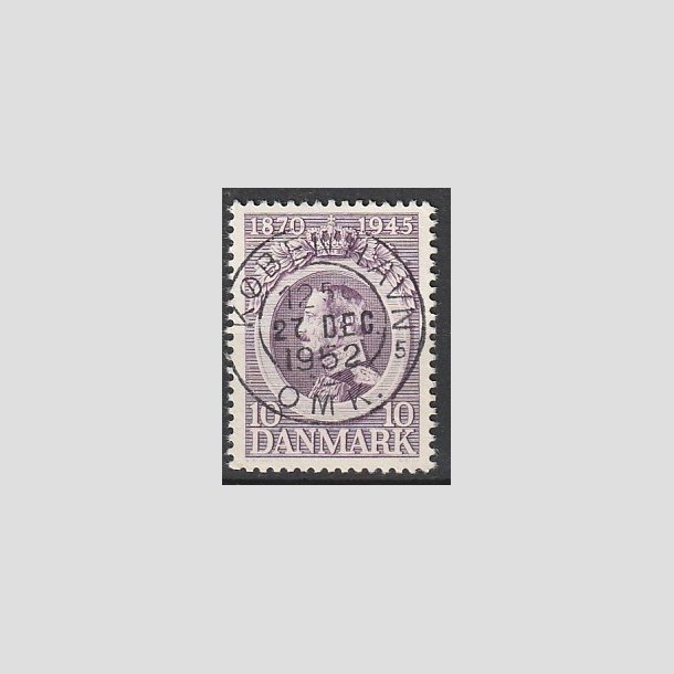 FRIMRKER DANMARK | 1945 - AFA 290 - Chr. X 75 r 10 re violet - Pragt Stemplet "KBENHAVN"