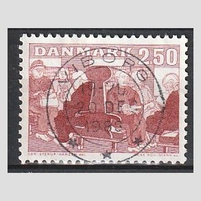 FRIM�RKER DANMARK | 1983 - AFA 786 - �ldre i samfundet - 2,50 Kr. r�d - Pragt Stemplet Viborg