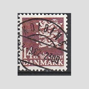 FRIMRKER DANMARK | 1982 - AFA 753 - Rigsvben 14 Kr. brun - Lux Stemplet