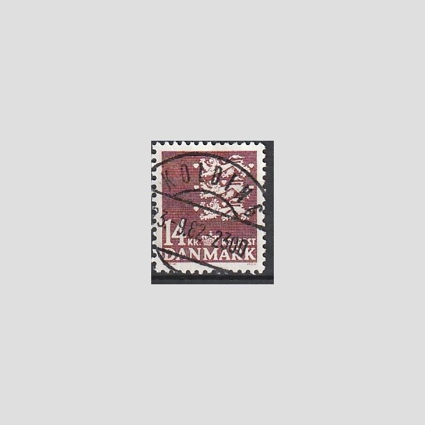 FRIMRKER DANMARK | 1982 - AFA 753 - Rigsvben 14 Kr. brun - Lux Stemplet