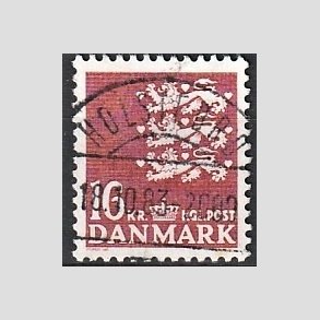 FRIMRKER DANMARK | 1983 - AFA 777 - Rigsvben 16 Kr. matrd - Pragt Stemplet