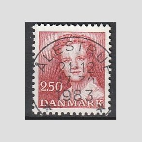 FRIMRKER DANMARK | 1983 - AFA 774 - Dronning Margrethe - 2,50 Kr. rd - Pragt Stemplet