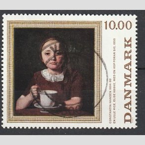 FRIMRKER DANMARK | 1989 - AFA 950 - Maleriserie 3 - 10,00 Kr. flerfarvet - Pragt Stemplet Valby