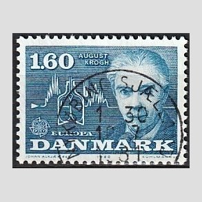 FRIM�RKER DANMARK | 1980 - AFA 696 - Europam�rker - 1,60 Kr. bl� - Pragt Stemplet