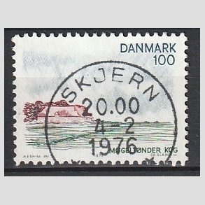 FRIM�RKER DANMARK | 1975 - AFA 599 - S�nderjylland - 100 �re flerfarvet - Pragt Stemplet