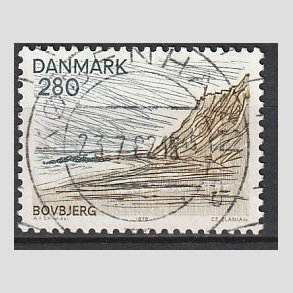 FRIM�RKER DANMARK | 1979 - AFA 689 - Nordjylland - 280 �re flerfarvet - Pragt Stemplet K�benhavn