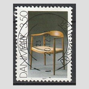 FRIM�RKER DANMARK | 1991 - AFA 996 - Dansk Brugskunst - 3,50 Kr. flerfarvet - Pragt Stemplet