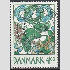 FRIM�RKER DANMARK | 1999 - AFA 1204 - For�rsbebudere - 4,00 Kr. Vibe - Lux Stemplet