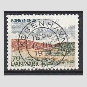 FRIM�RKER DANMARK | 1978 - AFA 660 - Midtjylland - 70 �re flerfarvet - Pragt Stemplet