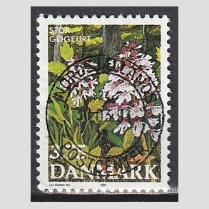 FRIMRKER DANMARK | 1990 - AFA 972 - Dansk flora - 3,75 Kr. flerfarvet - Pragt Stemplet