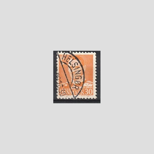 FRIMRKER DANMARK | 1948-50 - AFA 309 - Fr. IX 30 re orange - Lux Stemplet