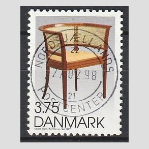 FRIM�RKER DANMARK | 1997 - AFA 1160 - Dansk design - 3,75 Kr. flerfarvet - Pragt Stemplet