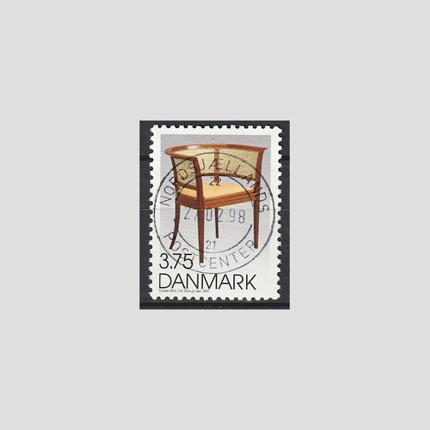 FRIMRKER DANMARK | 1997 - AFA 1160 - Dansk design - 3,75 Kr. flerfarvet - Pragt Stemplet