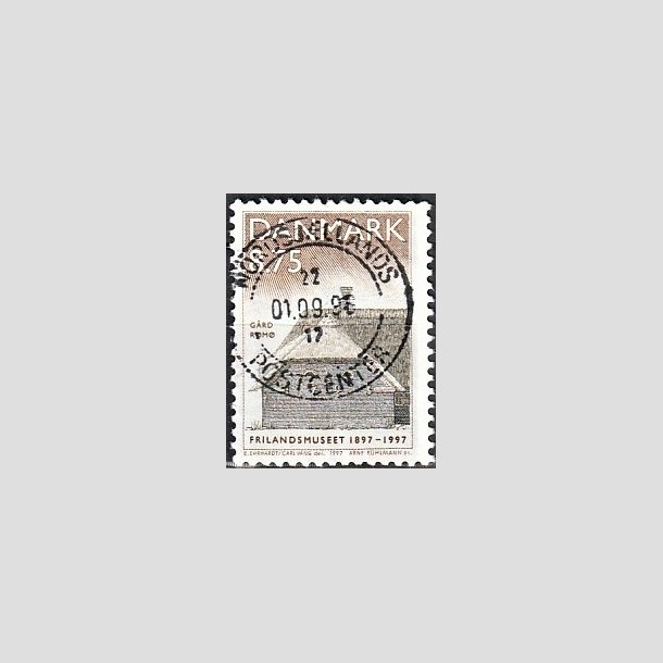 FRIMRKER DANMARK | 1997 - AFA 1142 - Frilandsmuseet 100 r - 8,75 Kr. flerfarvet - Pragt Stemplet