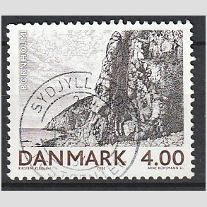 FRIMRKER DANMARK | 2002 - AFA 1315 - Landskabsbilleder - 4,00 Kr. Bornholm - Pragt Stemplet
