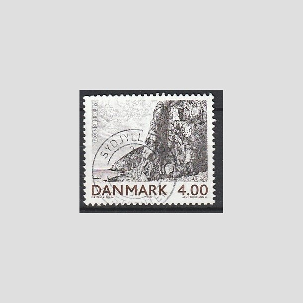 FRIMRKER DANMARK | 2002 - AFA 1315 - Landskabsbilleder - 4,00 Kr. Bornholm - Pragt Stemplet