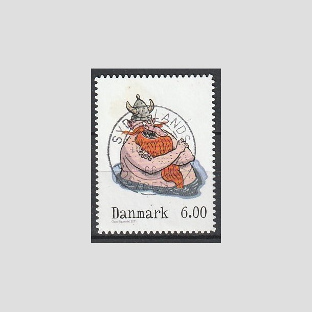 FRIMRKER DANMARK | 2011 - AFA 1682a - Vintereventyr - 6,00 Kr. flerfarvet - Pragt Stemplet