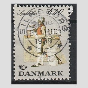 FRIM�RKER DANMARK | 1989 - AFA 937 - Folkedragter - 4,40 Kr. flerfarvet - Pragt Stemplet Silkeborg