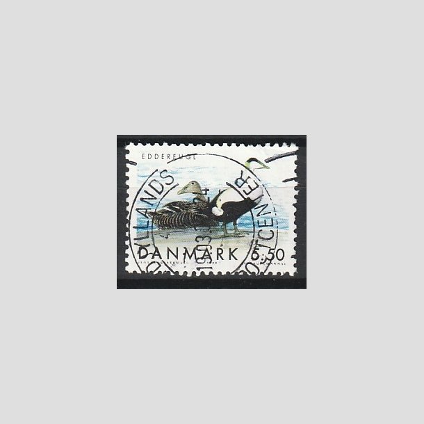 FRIMRKER DANMARK | 1999 - AFA 1224 - Danske trkfugle - 5,50 Kr. Edderfugl - Pragt Stemplet