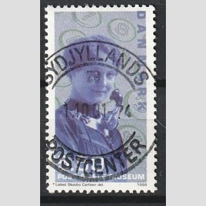 FRIM�RKER DANMARK | 1998 - AFA 1178 - Post og Tele museet - 5,50 Kr. flerfarvet - Pragt Stemplet