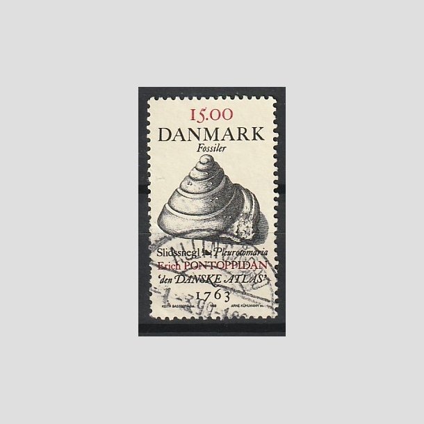 FRIMRKER DANMARK | 1998 - AFA 1194 - Fossiler - 15,00 Kr. flerfarvet - Lux Stemplet