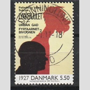 FRIMRKER DANMARK | 2000 - AFA 1252 - 1900-tallet - 5,50 Kr. flerfarvet - Pragt Stemplet