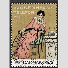 FRIMRKER DANMARK | 2000 - AFA 1238 - 1900-tallet serie 1 - 5,75 Kr. flerfarvet - Pragt Stemplet