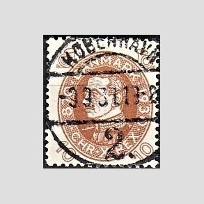 FRIMRKER DANMARK | 1930 - AFA 189 - Chr. X 60 r 10 re brun - Lux Stemplet