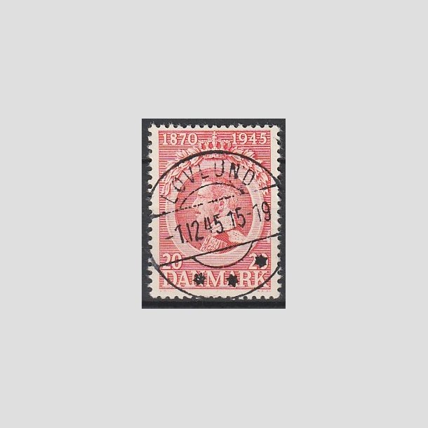 FRIMRKER DANMARK | 1945 - AFA 291 - Chr. X 75 r 20 re rd - Pragt Stemplet Lovlund