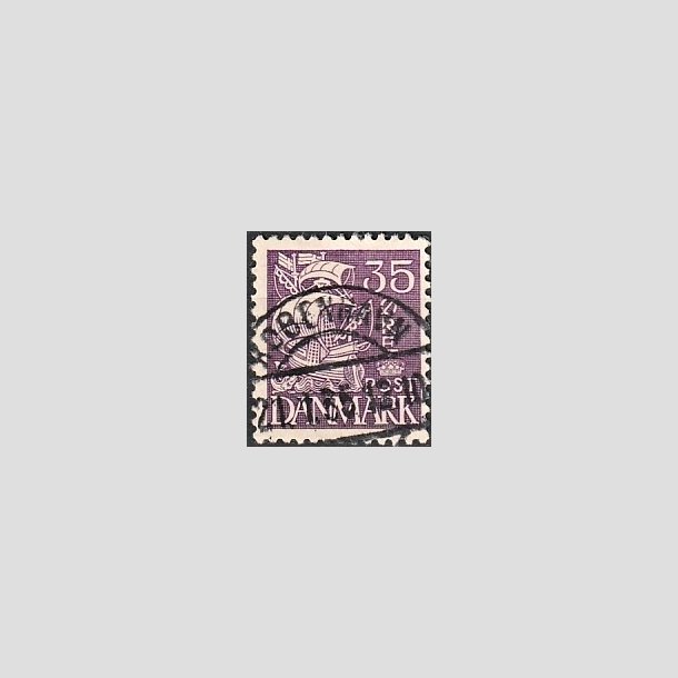 FRIMRKER DANMARK | 1933 - AFA 207 - Karavel 35 re violet Type I - Lux Stemplet "KBENHAVN"