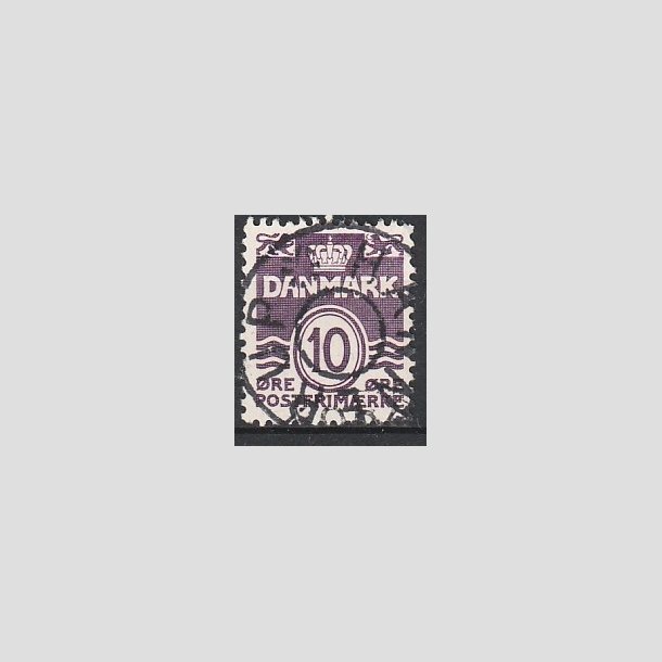 FRIMRKER DANMARK | 1938 - AFA 248 - Blgelinie 10 re violet type II - Lux Stemplet