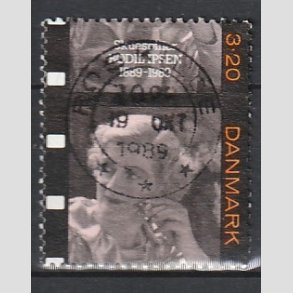 FRIM�RKER DANMARK | 1989 - AFA 947 - Dansk film - 3,20 Kr. flerfarvet - Pragt Stemplet