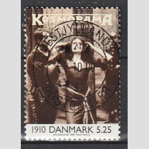FRIMRKER DANMARK | 2000 - AFA 1237 - 1900 tallet Serie 1 - 5,25 Kr. flerfarvet - Pragt Stemplet