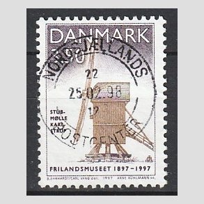 FRIM�RKER DANMARK | 1997 - AFA 1139 - Frilandsmuseet 100 �r - 3,50 Kr. flerfarvet - Lux Stemplet