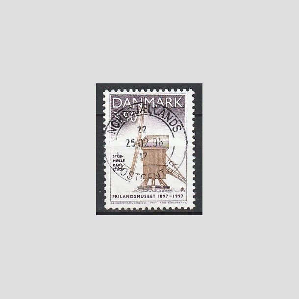 FRIMRKER DANMARK | 1997 - AFA 1139 - Frilandsmuseet 100 r - 3,50 Kr. flerfarvet - Lux Stemplet