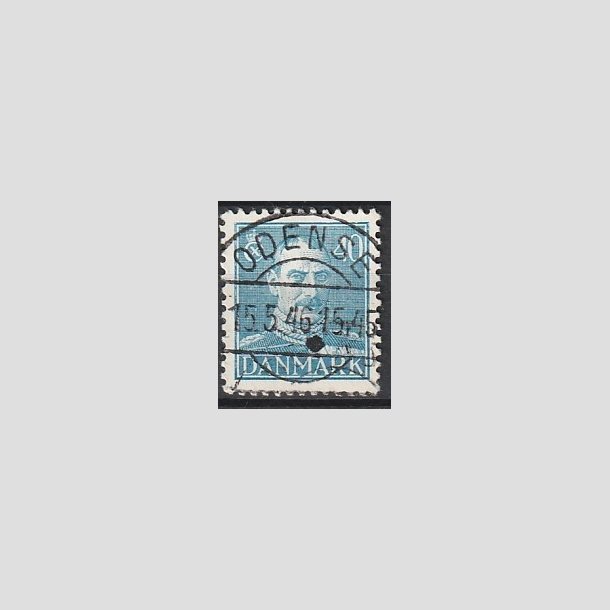 FRIMRKER DANMARK | 1942-44 - AFA 280 - Chr. X 40 re bl - Lux Stemplet