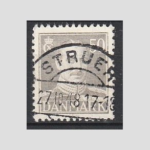 FRIMRKER DANMARK | 1945 - AFA 289 - Chr. X 50 re gr - Lux Stemplet