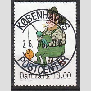 FRIM�RKER DANMARK | 2011 - AFA 1685 - Vintereventyr - 13,00 Kr. flerfarvet - Pragt Stemplet