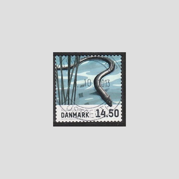 FRIMRKER DANMARK | 2013 - AFA 1729 - Fisk - 14,50 Kr. l - Pragt Stemplet