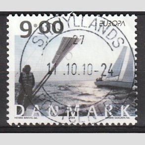 FRIM�RKER DANMARK | 2004 - AFA 1397 - Europam�rker - 9,00 Kr. flerfarvet - Pragt Stemplet