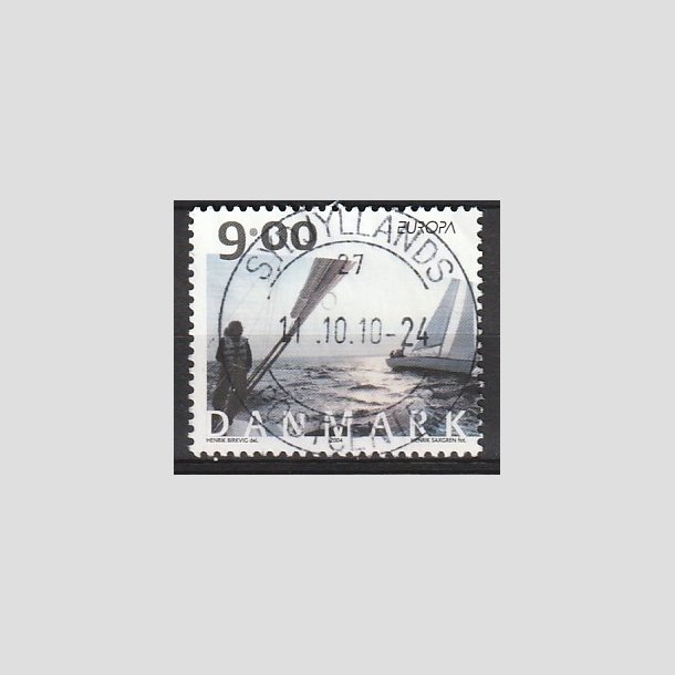 FRIMRKER DANMARK | 2004 - AFA 1397 - Europamrker - 9,00 Kr. flerfarvet - Pragt Stemplet