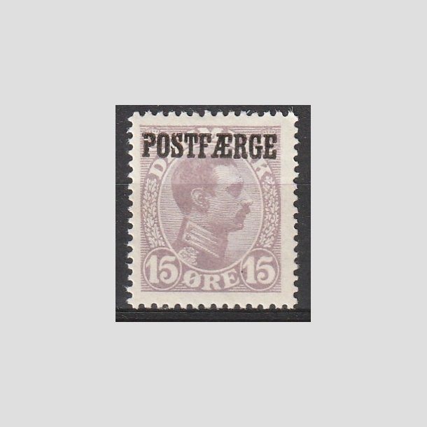 FRIMRKER DANMARK | 1919-20 - AFA 2a - 15 re matlilla Postfrge - Postfrisk